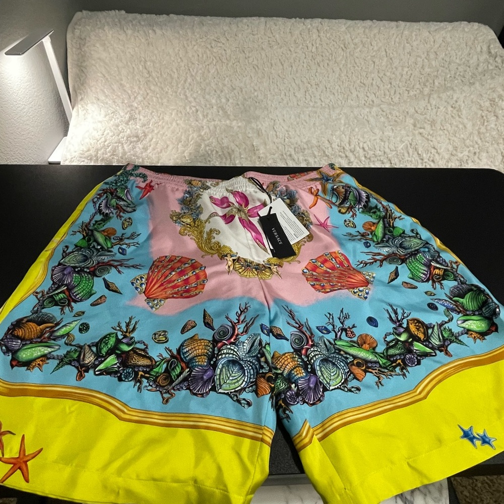 Versace Silk Shorts